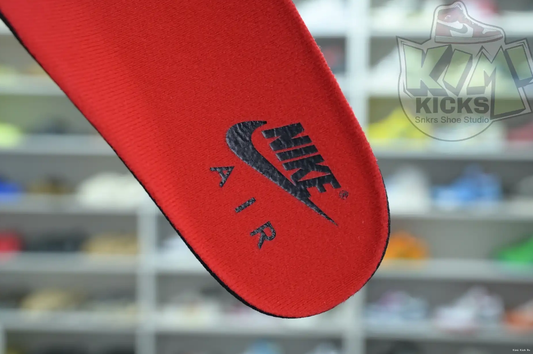 Kimikick Jordan Air Reimagined” 3“Black Cement 0822